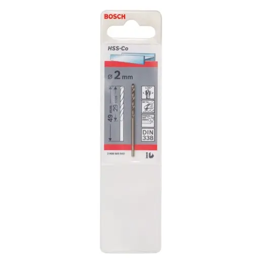 Levně Bosch Příslušenství - Vrták do kovu, 2x49 mm 2608585840