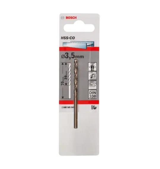 Bosch Příslušenství - Vrták do kovu, 3,5x70 mm 2608585845