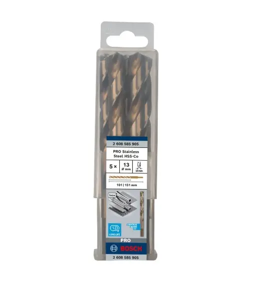 Levně Bosch Příslušenství - Sada vrtáků do kovu, 13x151 mm, 5 ks 2608585905