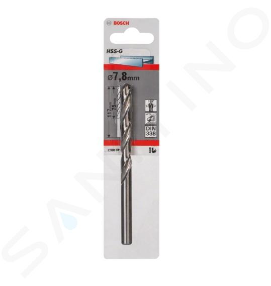 Bosch Príslušenstvo - Vrták do kovu, 7,8 x 117 mm 2608585931