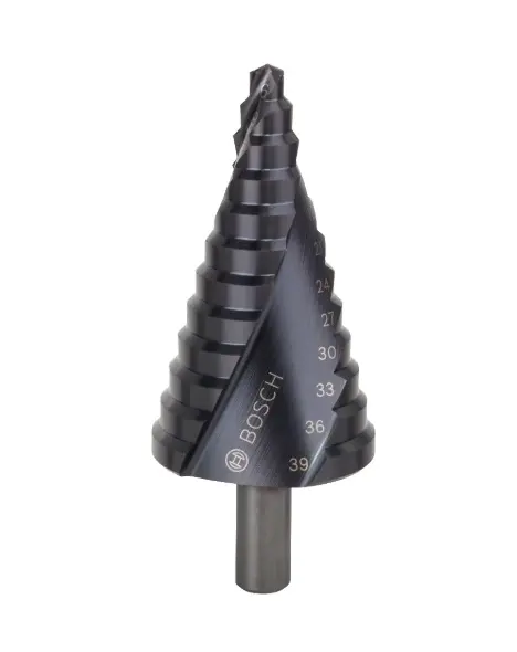 Levně Bosch Příslušenství - Vrták stupňovitý, s povlakem AlTiN, průměr 6-39 mm 2608588068