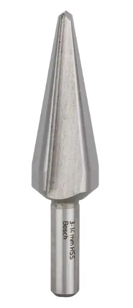 Levně Bosch Příslušenství - Vrták do plechu, kuželový, průměr 3-14 mm 2608596399
