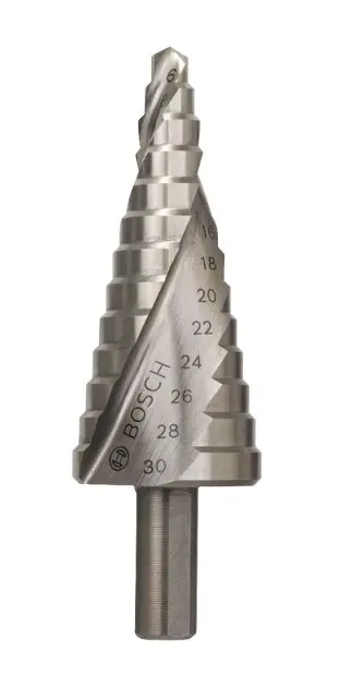 Bosch Příslušenství - Vrták stupňovitý, průměr 6-30 mm 2608597520