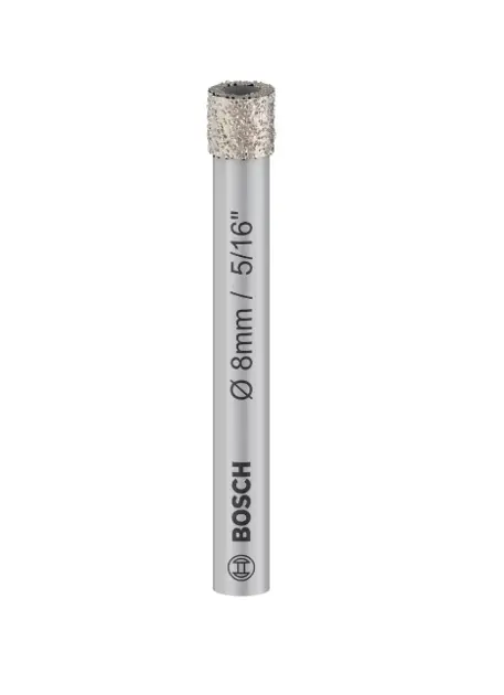 Levně Bosch Příslušenství - Diamantový vrták do dlaždic a obkladů, průměr 8 mm 2608599050