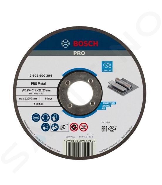 Bosch Príslušenstvo - Rezný kotúč na kov 125x22,23 mm 2608600394