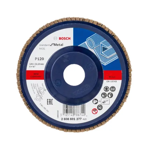 Disco Diamantato Bosch X-LOCK 125 Mm Per Smerigliatrici | Taglio Universale, Larghezza 2.4 Mm, Per Cemento E Pietra