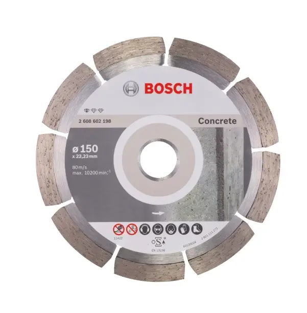 Bosch Accesorios - Disco de corte de diamante para hormigón 150x22,23 mm 2608602198