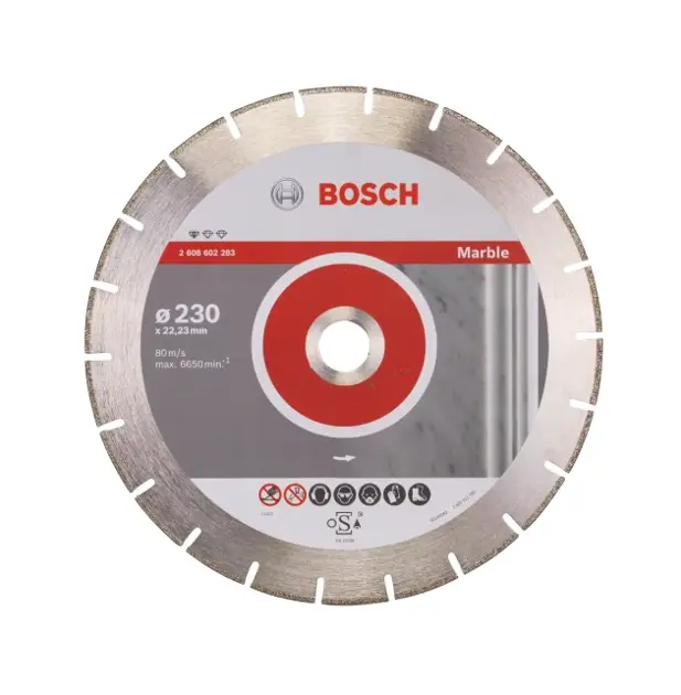 Levně Bosch Příslušenství - Diamantový řezný kotouč na mramor 230x22,23 mm 2608602283