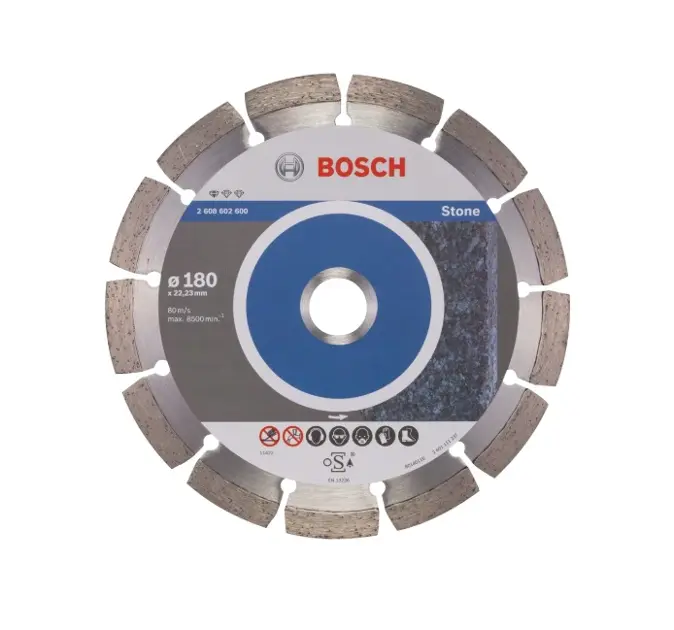 Levně Bosch Příslušenství - Diamantový řezný kotouč na kámen 180x22,23 mm 2608602600