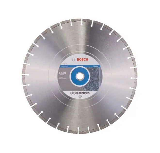 Levně Bosch Příslušenství - Diamantový řezný kotouč na kámen 450x25,4 mm 2608602605