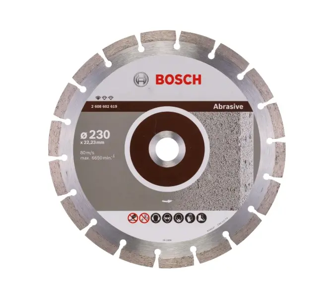 Levně Bosch Příslušenství - Diamantový řezný kotouč 230x22,23 mm 2608602619