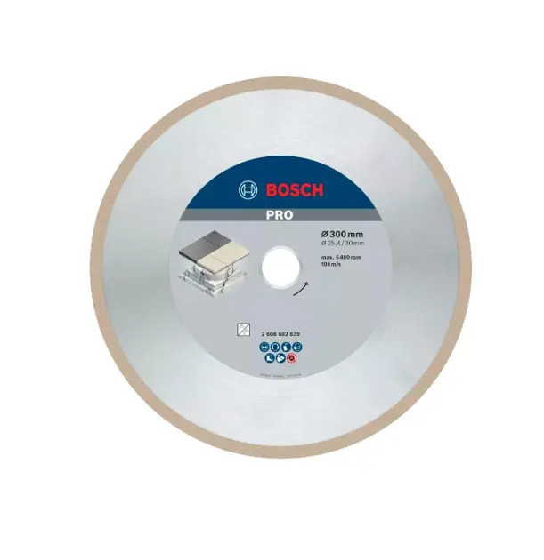 Levně Bosch Příslušenství - Diamantový řezný kotouč na dlaždice a obklady 300x30/25,4 mm 2608602639
