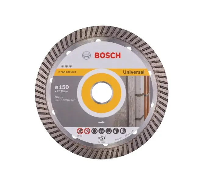 Levně Bosch Příslušenství - Diamantový řezný kotouč na stavební materiály 150x22,23 mm 2608602673