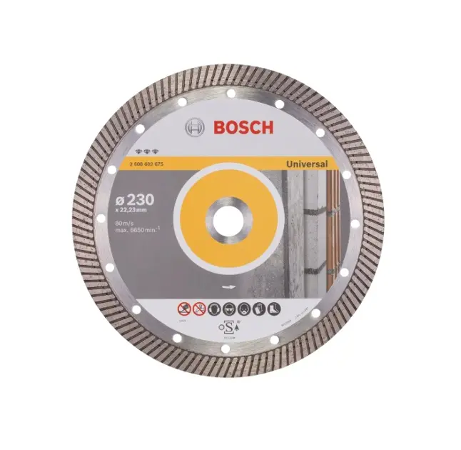 Levně Bosch Příslušenství - Diamantový řezný kotouč na stavební materiály 230x22,23 mm 2608602675