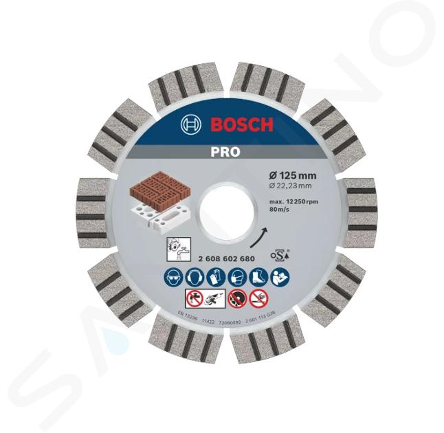 Bosch Príslušenstvo - Diamantový rezný kotúč 125x22,23 mm 2608602680