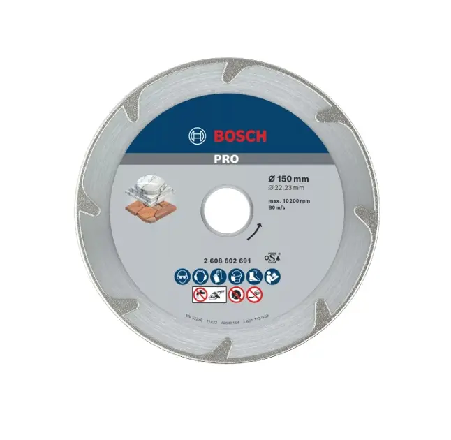 Levně Bosch Příslušenství - Diamantový řezný kotouč na mramor 150x22,23 mm 2608602691