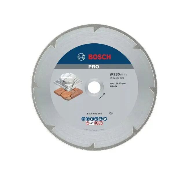Levně Bosch Příslušenství - Diamantový řezný kotouč na mramor 230x22,23 mm 2608602693