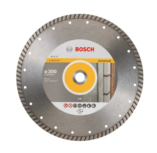 Levně Bosch Příslušenství - Diamantový řezný kotouč na stavební materiály 300x22,23 mm 2608602696