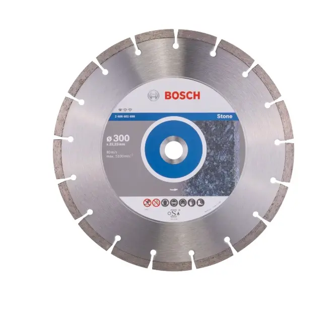 Levně Bosch Příslušenství - Diamantový řezný kotouč na kámen 300x22,23 mm 2608602698
