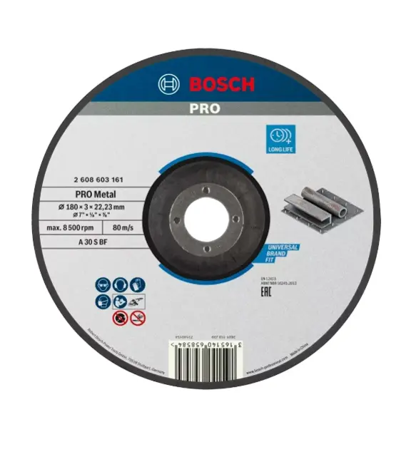 Levně Bosch Příslušenství - Řezný kotouč na kov 180x22,23 mm 2608603161