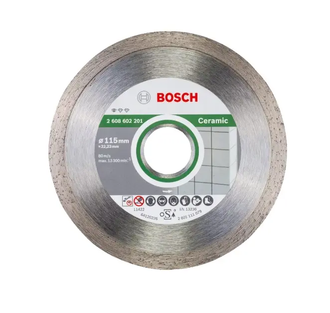 Levně Bosch Příslušenství - Diamantový řezný kotouč na dlaždice a obklady 115x22,23 mm 2608603231