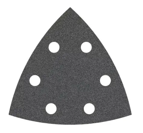 Levně Bosch Příslušenství - Brusný papír P80, 93x93 mm, 5 ks 2608605192