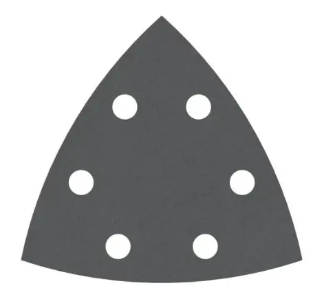 Levně Bosch Příslušenství - Brusný papír P400, 93x93 mm, 5 ks 2608605198