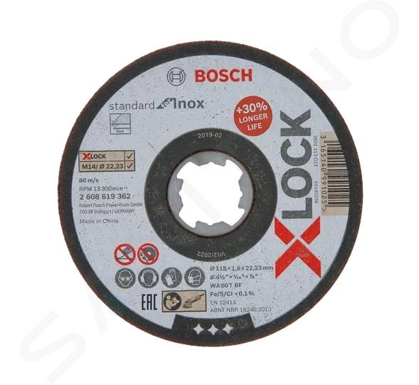 Bosch Příslušenství - Řezný kotouč na ocel 115x22,23 mm 2608619362