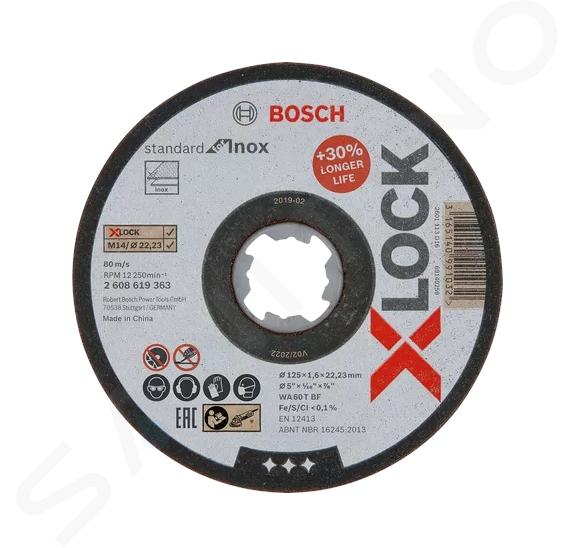 Bosch Accessoires - Doorslijpschijf voor staal 125x22,23 mm 2608619363