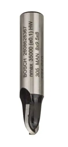 Levně Bosch Příslušenství - Frézovací bit na dřevo, žlábkovací, 8x40 mm 2608628367
