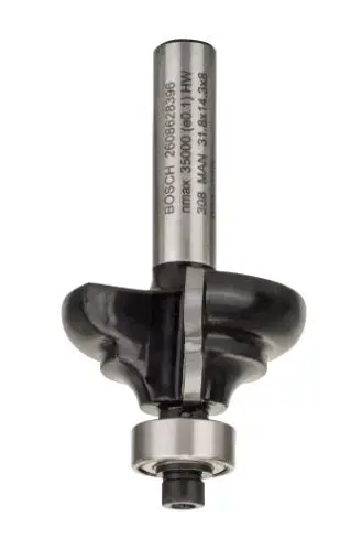 Levně Bosch Příslušenství - Frézovací bit na dřevo, tvarovací, 31,8x57 mm 2608628396