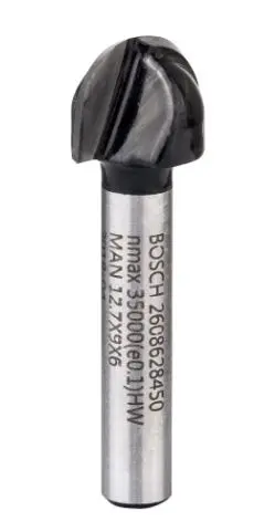 Levně Bosch Příslušenství - Frézovací bit na dřevo, žlábkovací, 12,7x40 mm 2608628450