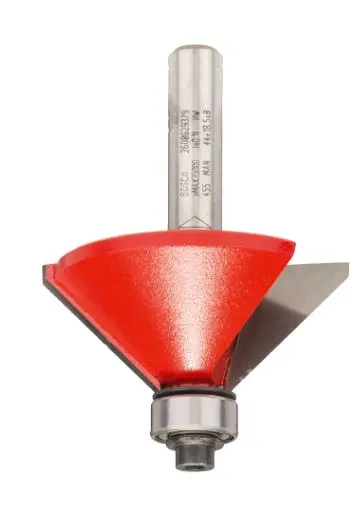 Levně Bosch Příslušenství - Frézovací bit na dřevo, fazetovací, 44x61 mm 2608629379