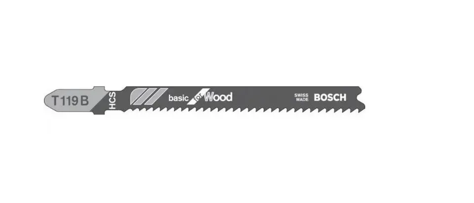 Levně Bosch Příslušenství - Sada pilových plátků na dřevo, délka 92 mm, 3 ks 2608630878
