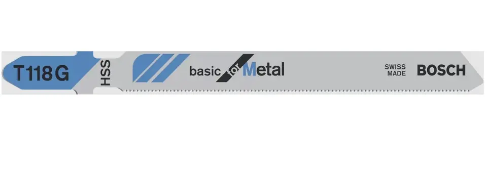 Bosch Accessoires - Set lames de scie à métaux, longueur 92 mm, 5 pièces 2608631012