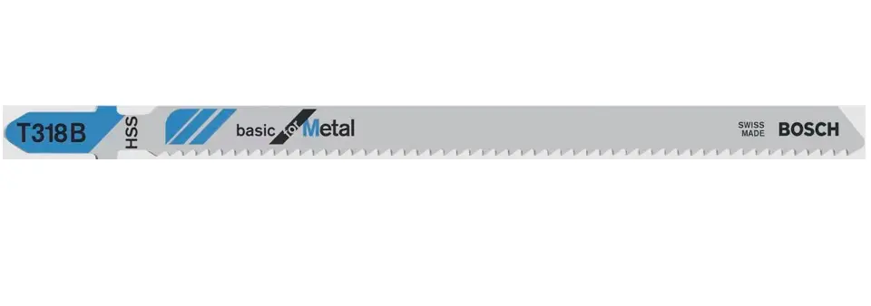 Levně Bosch - Sada pilových plátků na kov, délka 132 mm, 5 ks 2608631404
