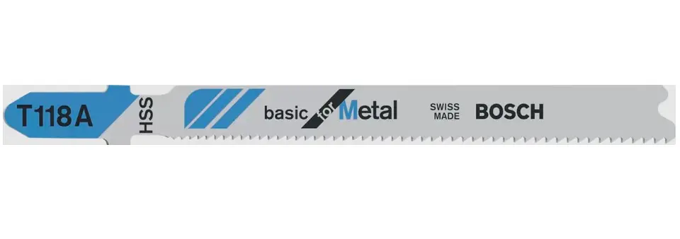 Levně Bosch Příslušenství - Sada pilových plátků na kov, délka 92 mm, 3 ks 2608631507