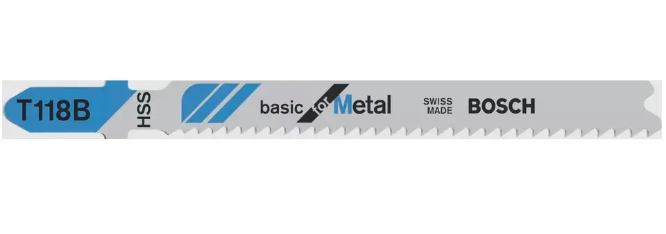 Levně Bosch Příslušenství - Sada pilových plátků na kov, délka 92 mm, 3 ks 2608631673