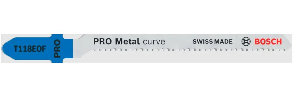 Levně Bosch Příslušenství - Sada pilových plátků na kov 17 TPI, délka 83 mm, 5 ks 2608634237