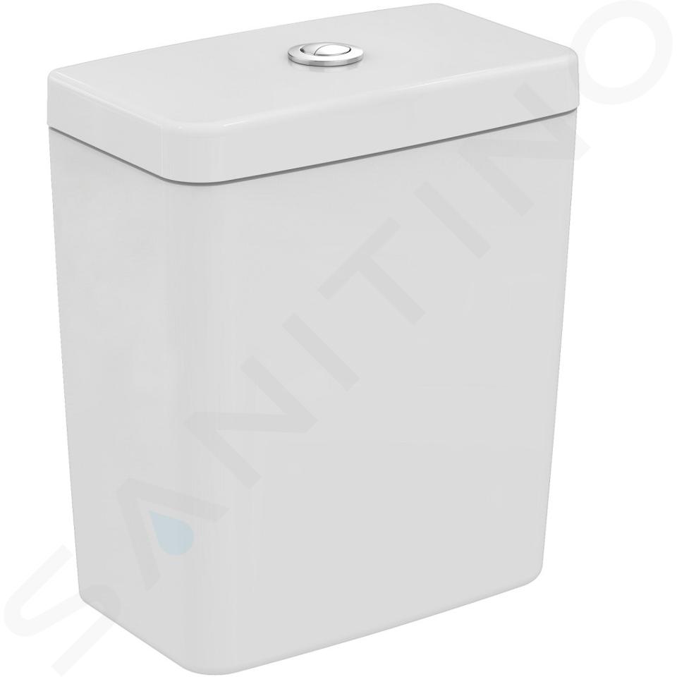 Ideal Standard Connect - Splachovací nadrž Cube, spodní napouštění, Dual Flush, bílá E797001