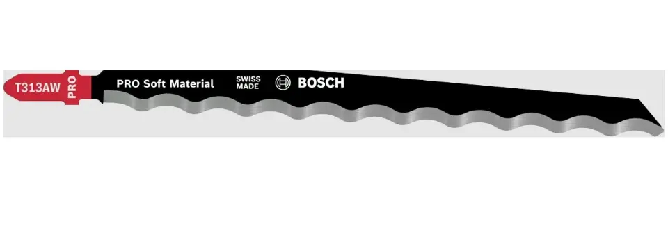 Bosch Accessoires - Set zaagbladen voor zachte materialen, lengte 152 mm, 3 stuks 2608635187