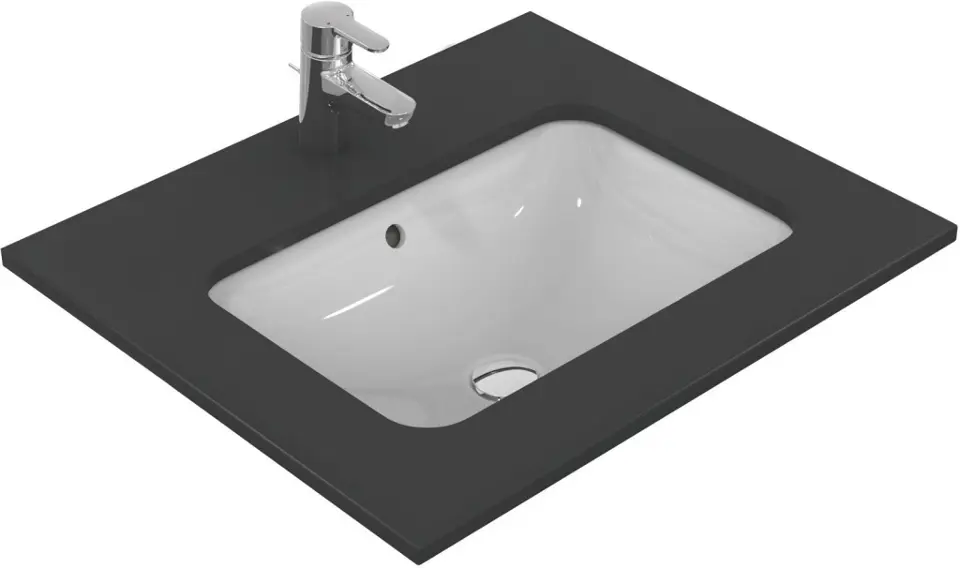 Levně Ideal Standard Connect - Umyvadlo pod desku, 58x41 cm, s přepadem, bílá E506101