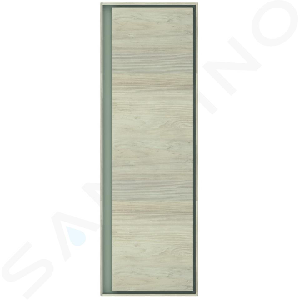 Ideal Standard Connect Air - Armario alto 400x300x1200 mm, madera clara/marrón claro mate E0834UK