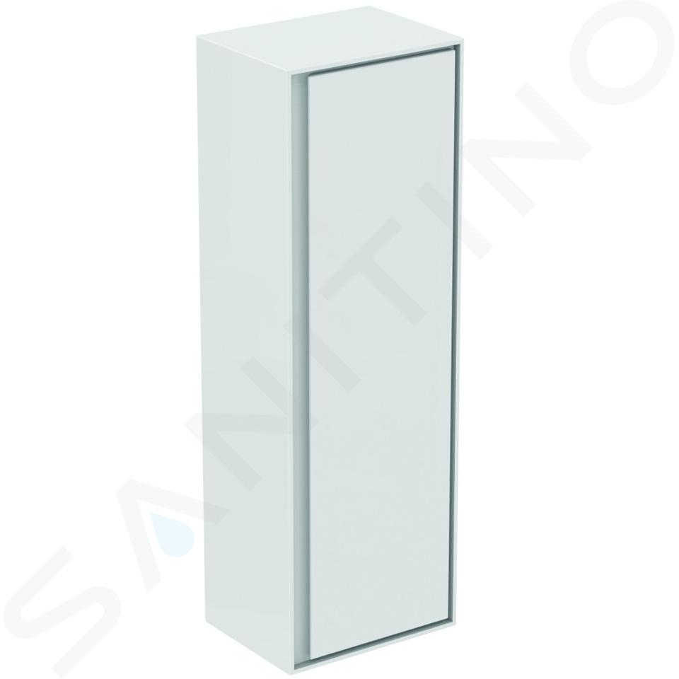 Ideal Standard Connect Air - Vysoká skříňka 400x300x1200 mm, lesklá bílá/matná bílá E0834B2