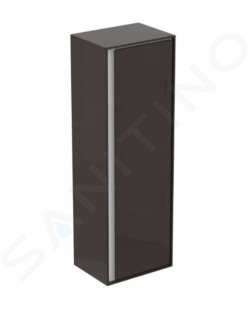 Ideal Standard Connect Air - Hoge kast 40x30x120 cm, mat bruin/mat wit E0834VY