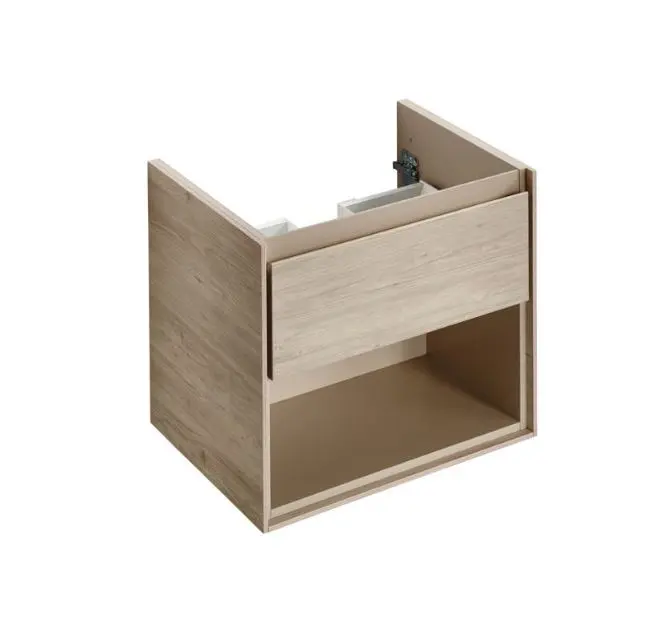 Levně Ideal Standard Connect Air - Skříňka pod umyvadlo, 60x44x52 cm, dekor světlé dřevo/světlá hnědá mat E0826UK