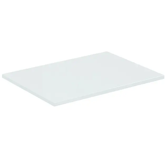 Levně Ideal Standard Connect Air - Vrchní deska 604 x 18 x 442 mm, lesklý světlý šedý lak E0848EQ