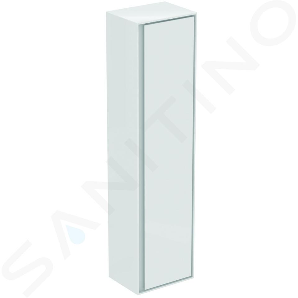 Ideal Standard Connect Air - Vysoká skříňka 400x300x1600 mm, lesklá bílá/bílá mat E0832B2