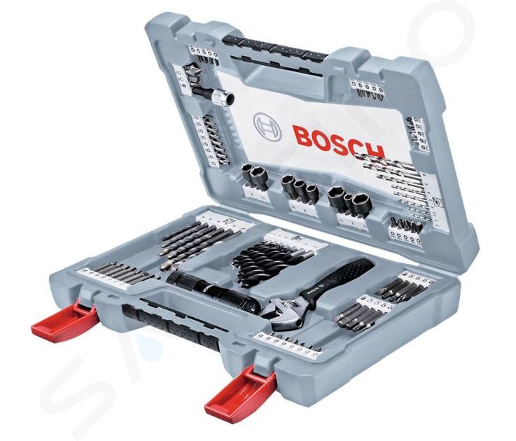 Bosch Unelte - Set de burghie și biți Premium X-Line, 91 de piese 2608P00235