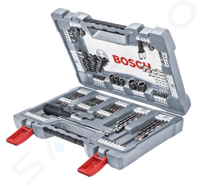 Bosch Nářadí - 105dílná sada bitů a vrtáků Premium X-Line 2608P00236